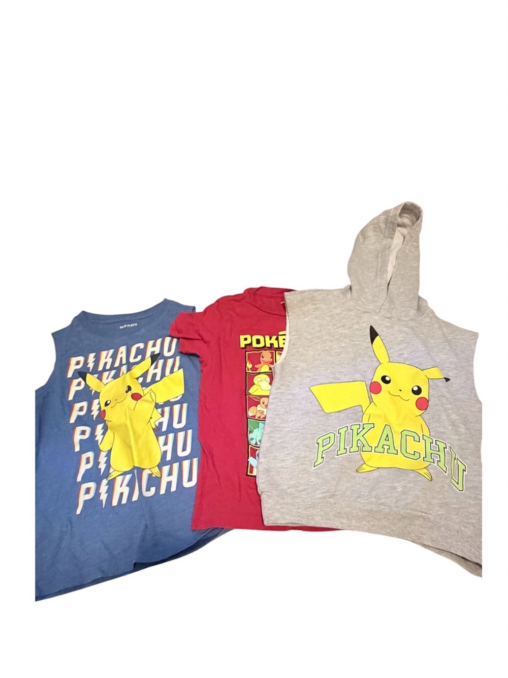 Old navy small Boys' Pokémon 3-Piece Graphic Top Bundle